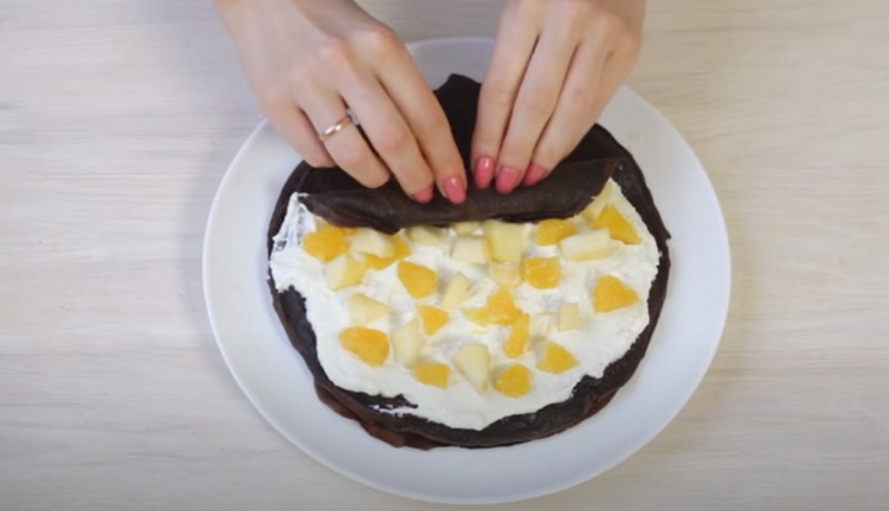 rolly iz blinov s nachinkoj na prazdnichnyj stol 680e38d