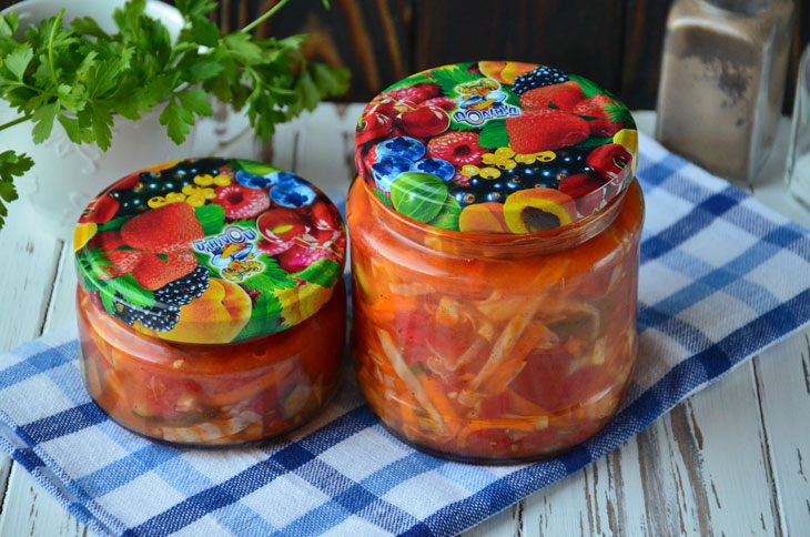 Салат "Кубанський" на зиму: рецепт з фото крок за кроком 38 cfff58d65f3aa3309977d70759c9476b
