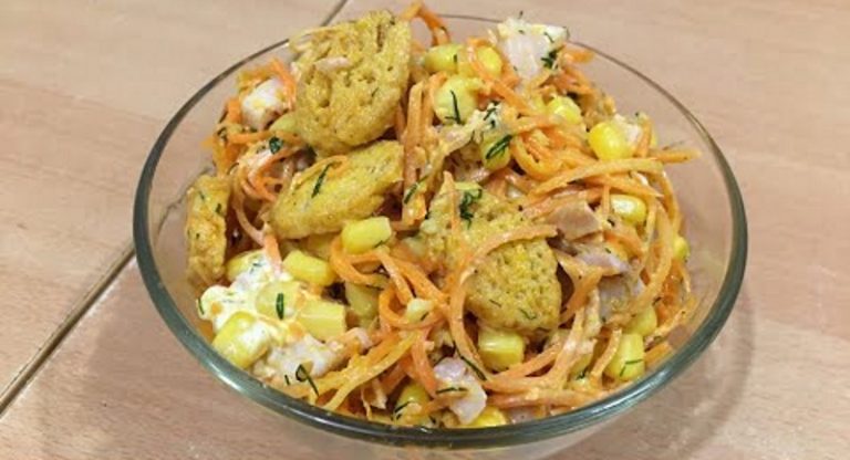 Салат з корейської моркви і копченої курки - ДУЖЕ СМАЧНО 53 1 48