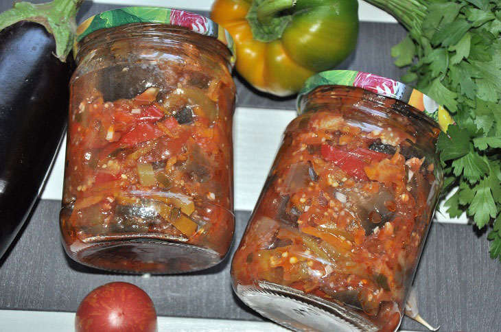 Салат з баклажанів "Бакат" на зиму: рецепт з фото крок за кроком 57 1539600886b281b0b65acd5f3c47f749