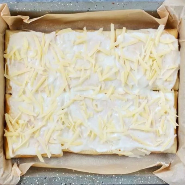 Блинчики с ветчиной и сыром