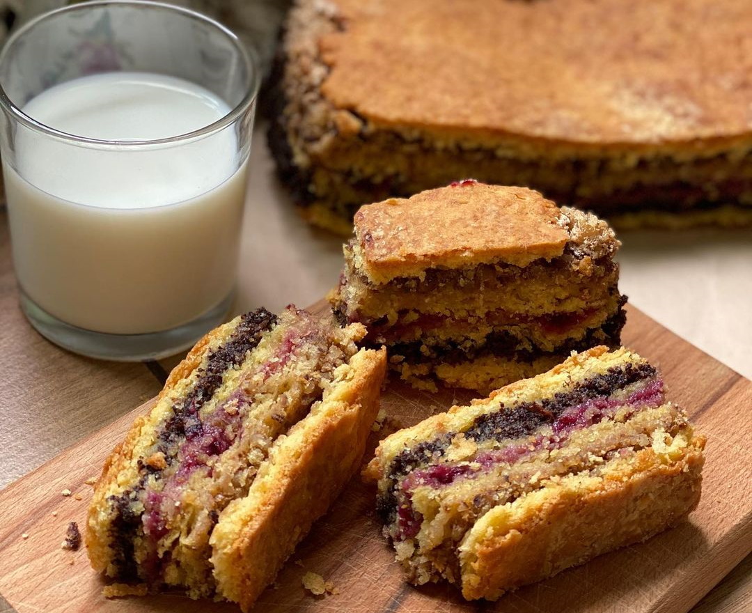 Неймовірно смачний пиріг "тортик", з вишні та маку - це найкраще що може бути