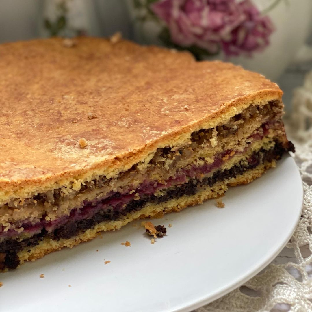 Неймовірно смачний пиріг "тортик", з вишні та маку - це найкраще що може бути