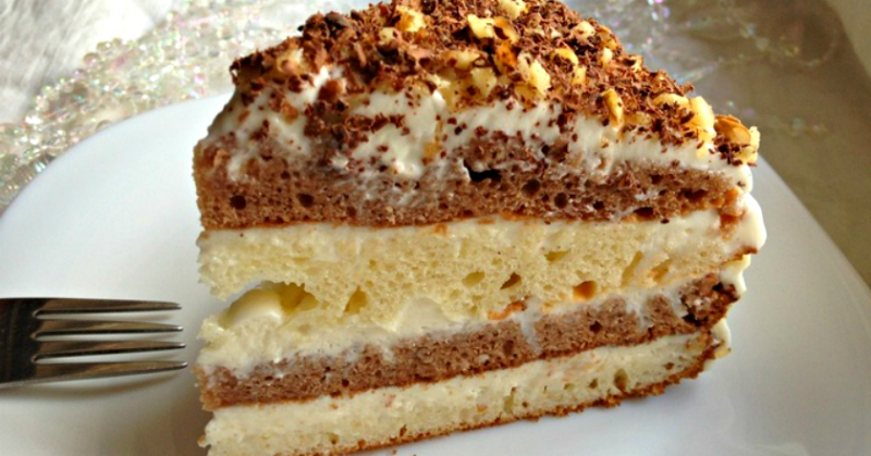 sekret vkusnogo nostalgicheskogo torta ili podaem smetannyj tort na desert 646898a