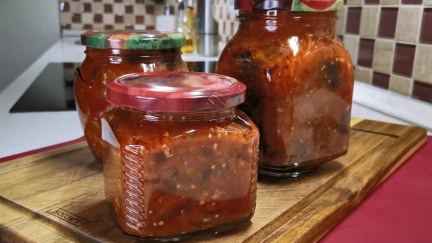 Закуска з баклажанів на зиму без стерилізації: рецепт для довгого зберігання без холодильника 47 c0c15f7e714fe246a3e3083ba2460808