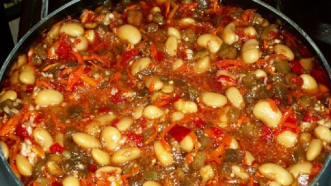 Найкращий рецепт квасолі з овочами на зиму - ситної і яскравої закуски. Смачний салат + можна додавати в борщ 14 44e81a01dce6afe97e5e0dfbbcf41cc1