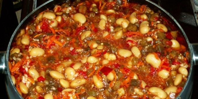 Найкращий рецепт квасолі з овочами на зиму - ситної і яскравої закуски. Смачний салат + можна додавати в борщ 17 b5dee0e1cbc5974c12198053d7693d91