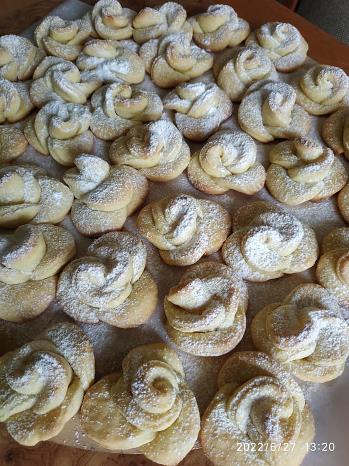 Сирне печиво "Троянди" - смачний та перевірений рецепт
