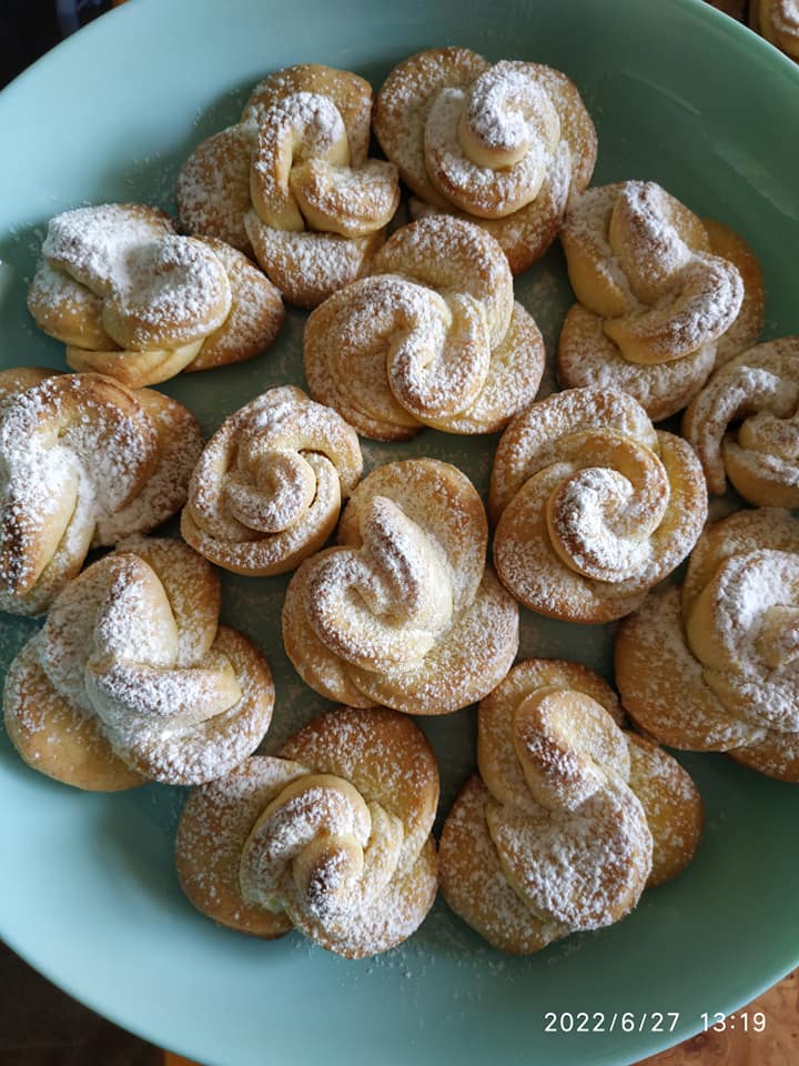 Сирне печиво "Троянди" - смачний та перевірений рецепт