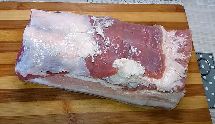 Ніжне сало за 2 години. Але не залишаємо на маринування, а відразу варимо в пакеті 14 c16ae9e269d7419ee3e4e6f8afeafa83