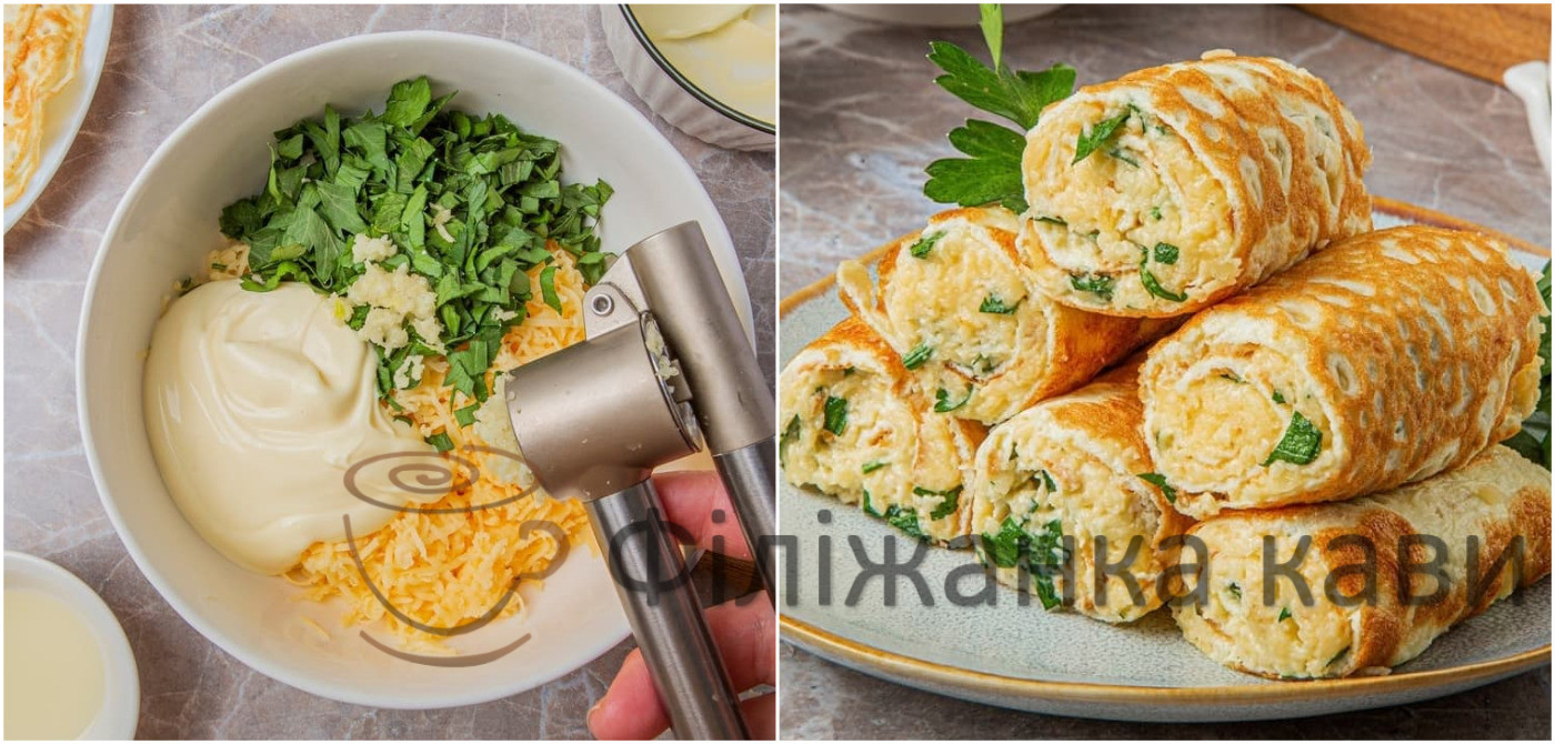 Рулетики з яєць із сирною начинкою – ситна закуска! 29 Рулетики з яєць із сирною начинкою – ситна закуска!
