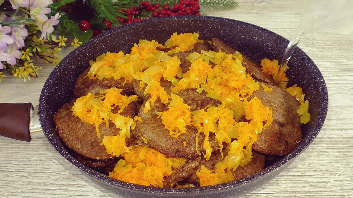 Показую, як я готую курячу печінку з овочами на сковороді, просто і дуже смачно, а готується дуже просто і швидко 56 23613a2292a847f5ae71485ece2b605c