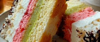 fb yaskravyy i smachnyy polskyy plyatsok z yablukamy vershkovoho syrnym kremom ta biskvitnymy korzhamy 107905