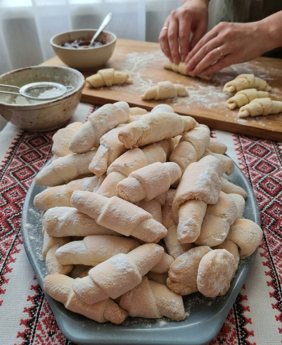 Дівчата! Пишу самий бюджетний рецепт пісочних рогаликів на смальці! Рекомендую відразу робити подвійну або потрійну порцію – це дуже смачно! 5 Дівчата! Пишу самий бюджетний рецепт пісочних рогаликів на смальці! Рекомендую відразу робити подвійну або потрійну порцію – це дуже смачно!