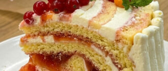 fb biskvitno vanilnyy tort vesnyanyy penochok iz polunychnym konfityurom i nizhnym vershkovym kremom taka smakota scho prosto tane v roti pokrokovyy retsept z foto 114600